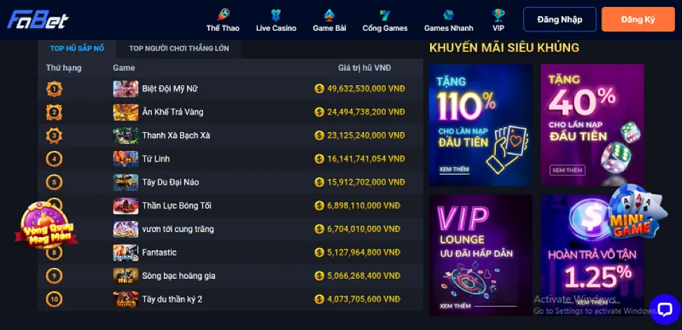Biểu mẫu đăng ký vua99